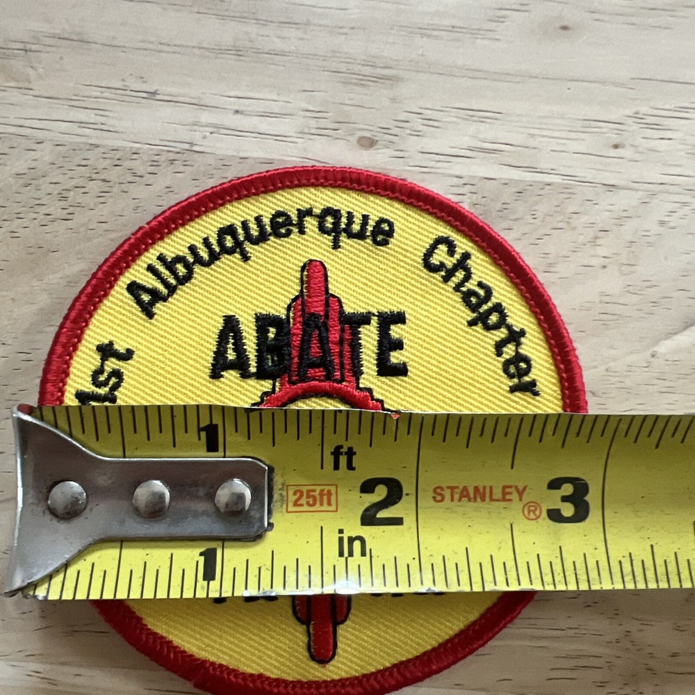 Vintage 1st Albuquerque Chapter Abate N.M. Patch