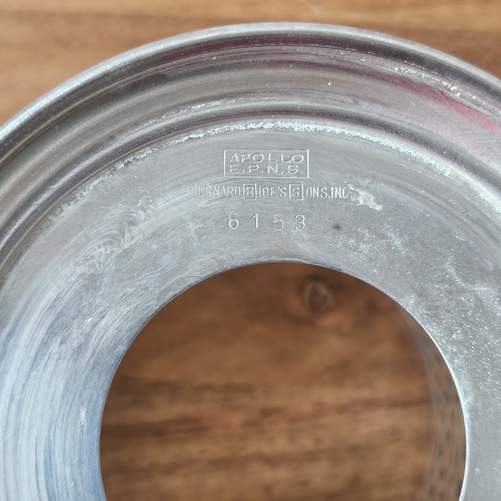 Bernard Rice's Sons Inc. Silver Plate Candle Holder Set 4" & 4.5" Tall