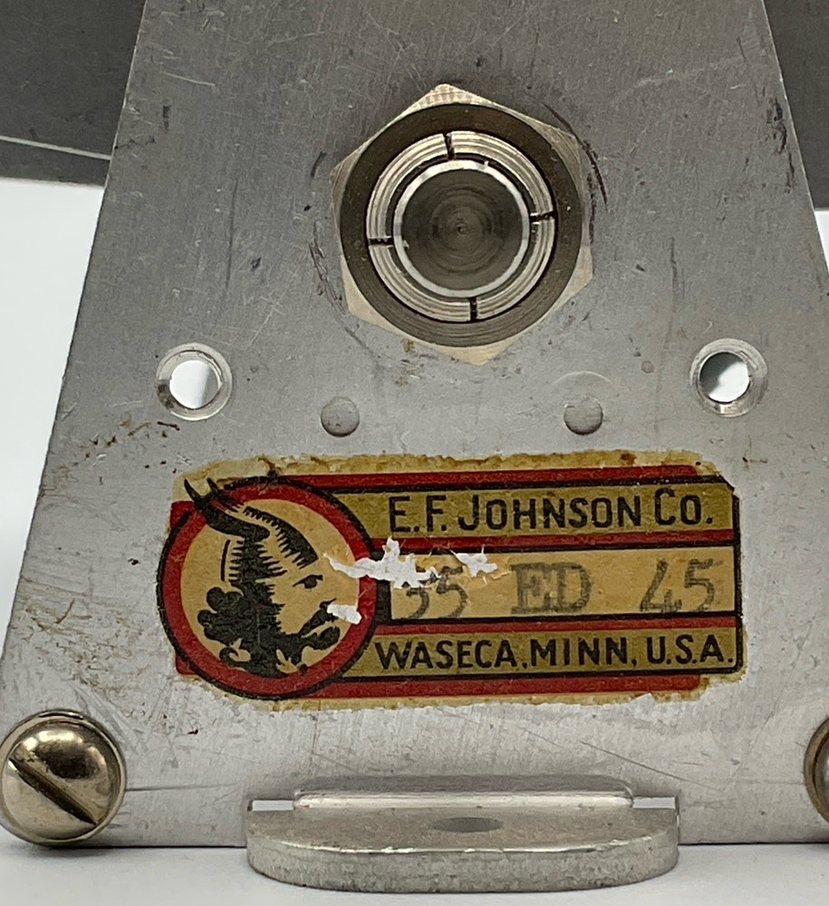 E.F. Johnson, Dual Variable Capacitor, 55 ED 45, Variable Capacitor