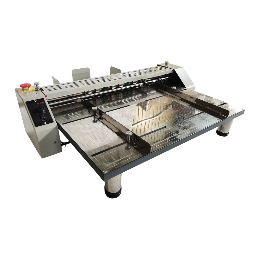 25in Electric Creaser Indentation Machine Multi-function Adjustable Speed 110V