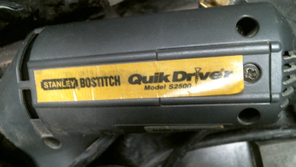 STANLEY BOSTICH Quick Driver Automatic Screw Kit System,Q200, S2500 .. FS