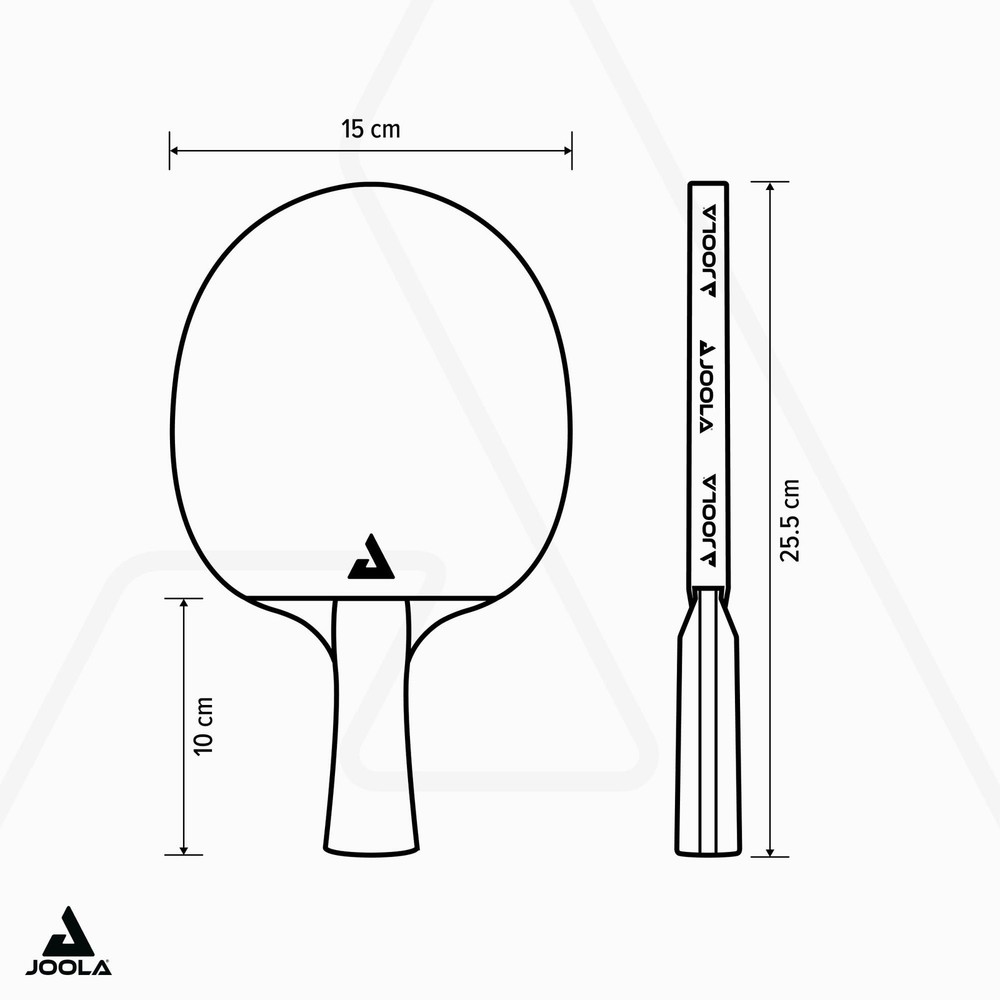 JOOLA Carbon Pro Table Tennis Racket High Performance Speed Spin Control