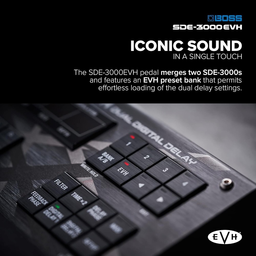 Boss SDE-3000EVH Dual Digital Delay