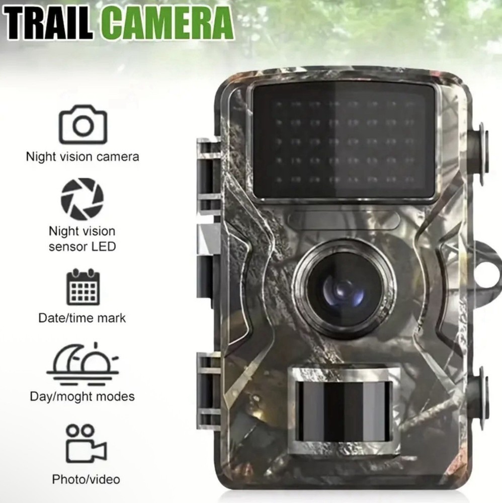 Trail Camera with Night Vision Motion Sensor Hunting Game Camera