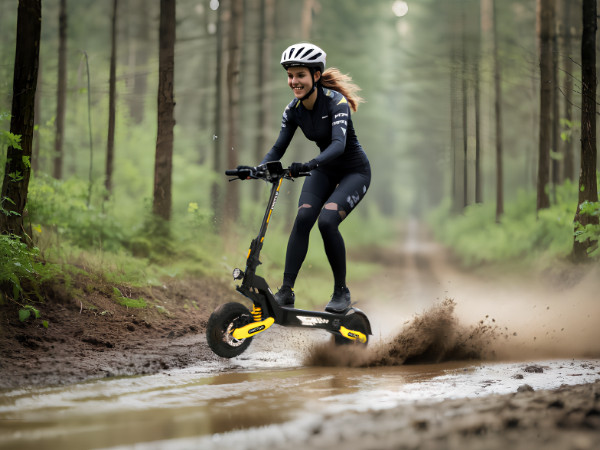 1200W Electric Scooter for Adult 48V13AH 28MPH 11'' Off-road Commuting E-Scooter