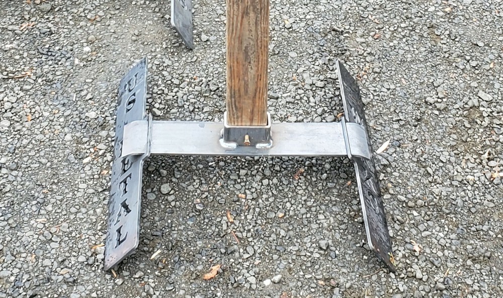 AR500 Angled Target Bolt Together Stand Kit