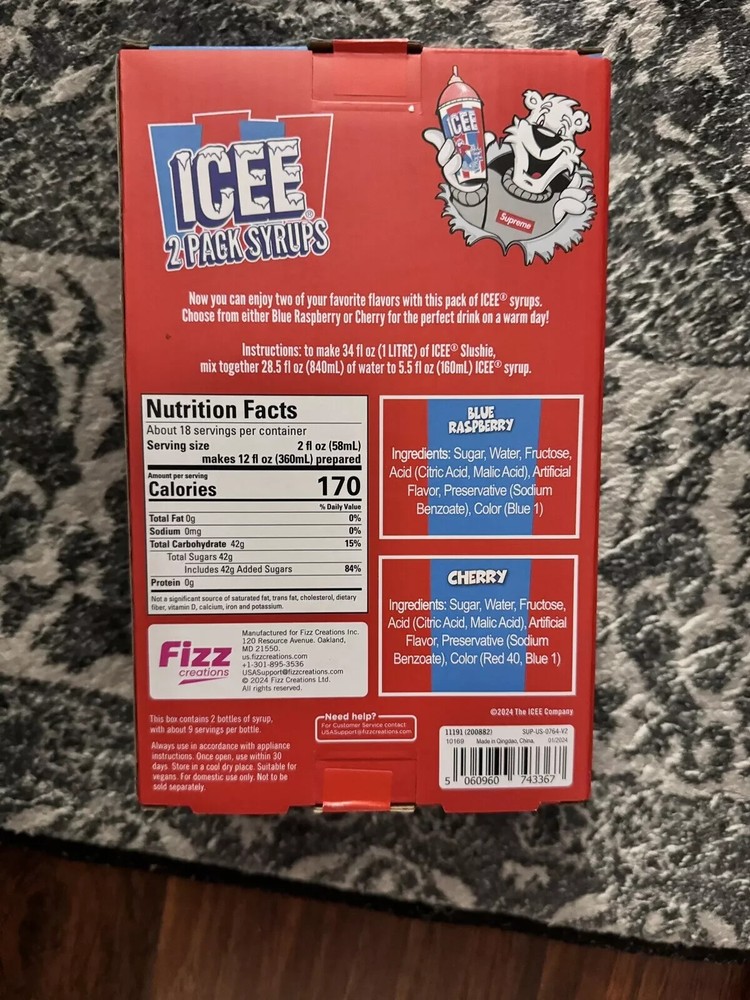 SUPREME ICEE SLUSHIE MAKING MACHINE - IN HANDS