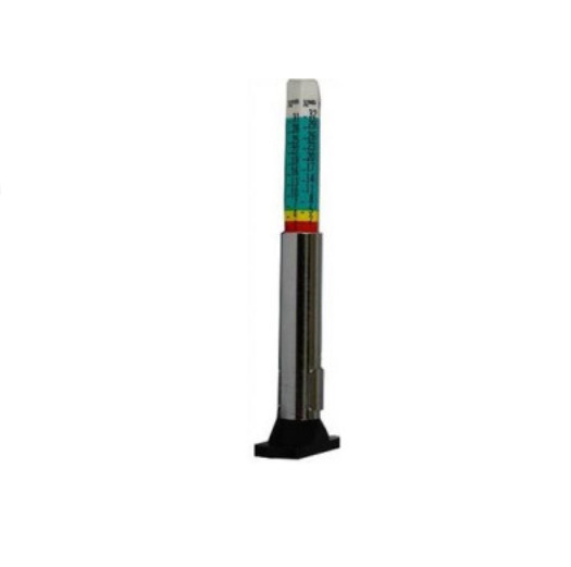 4 PACK DILL 5124 TIRE TREAD DEPTH GAUGE COLOR CODED