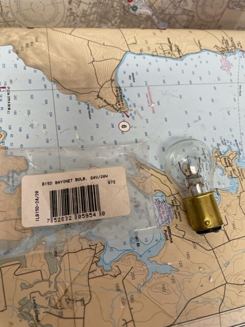 Bayonet Bulb #B15D 24V 20W