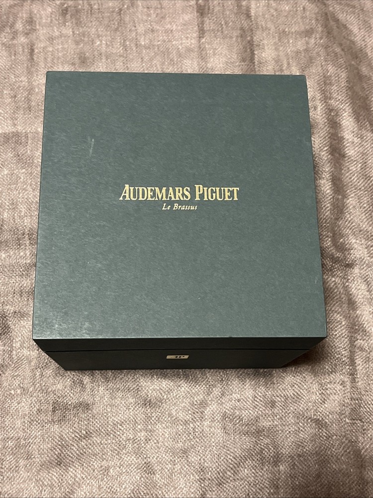 Original Audemars Piguet Code 11.59 Rose Gold Blue Dial Table Clock