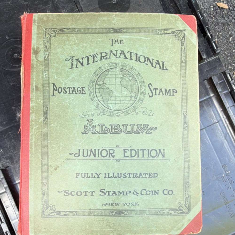 Scott Stamp & Coin Company International Junior Stamp Album 1924 Country Specif…