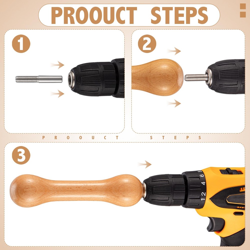 Tie Dye Tool Set w/ Sinew Puller Wax Thread Rubber Bands Silicone Pad DIY