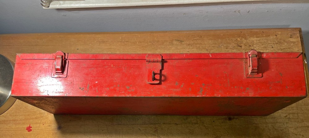 Vintage Snap-On Tool Box for Socket Set KRA 280 Date Code 72