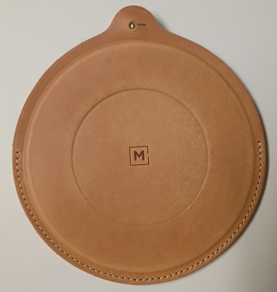 Makers Cabinet Leather Iris Sheath - 5" Diameter