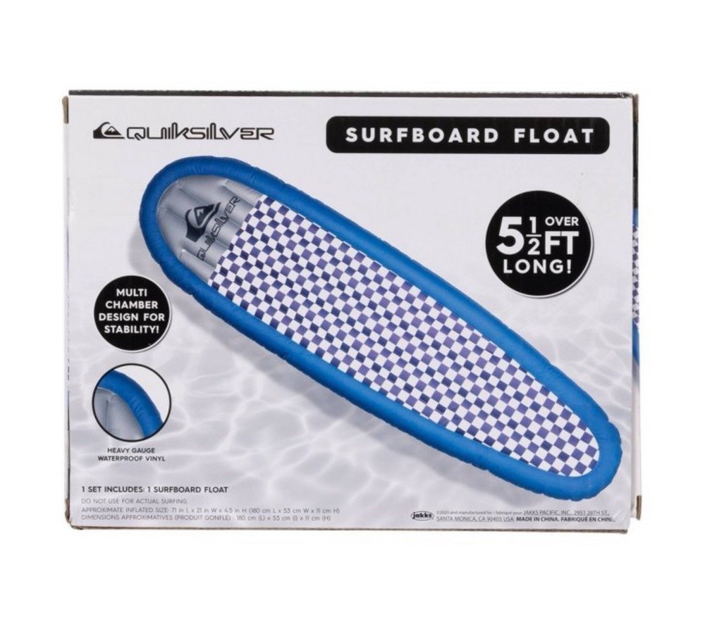 Quicksilver Checkers Surfboard Float