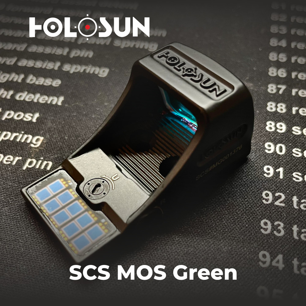 Holosun SCS-M-GR Green Multi-Reticle Reflex Sight
