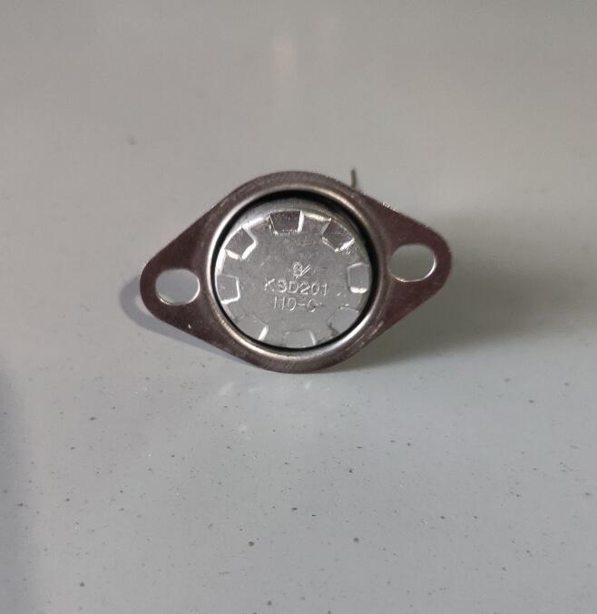 1PC from US Normally Closed Temperature Control Switch KSD201 110-0 Fixing Ring