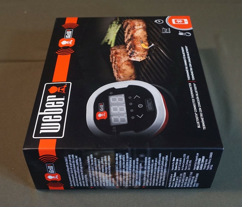 New in Unopen Box Weber Bluetooth Connected Thermometer iGrill2