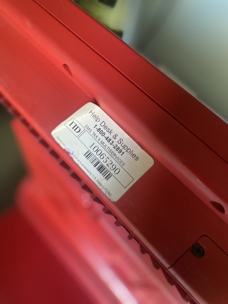 Blackstone Touch N Buy Machine + Key Pad W/ Windows XP Program Works Tested