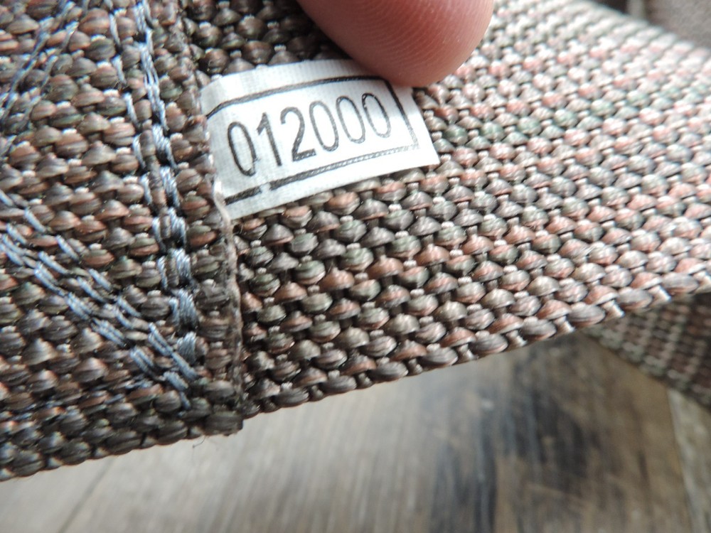 2" Brown Nylon Adjustable Web Belt 61" Length