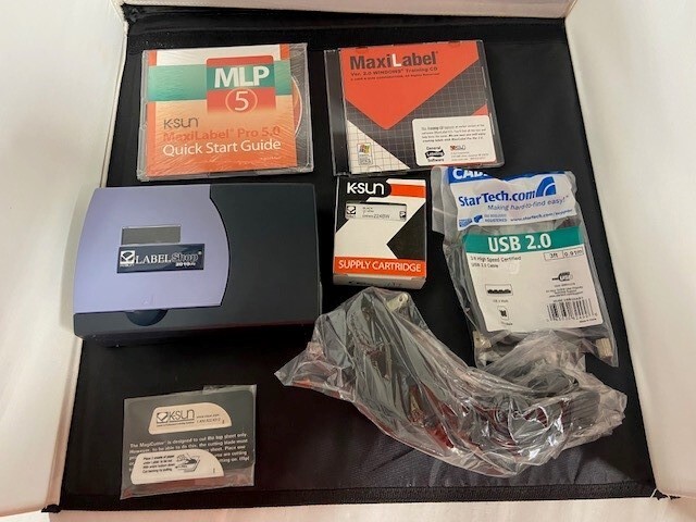 K-Sun Label Shop 2010PC Machine (2010-PC) Label Printer - NEW
