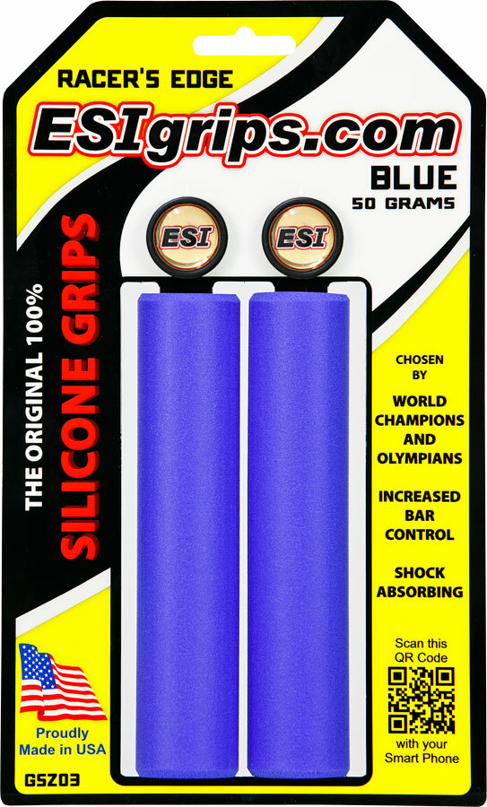 ESI Racer's Edge Grips - Blue