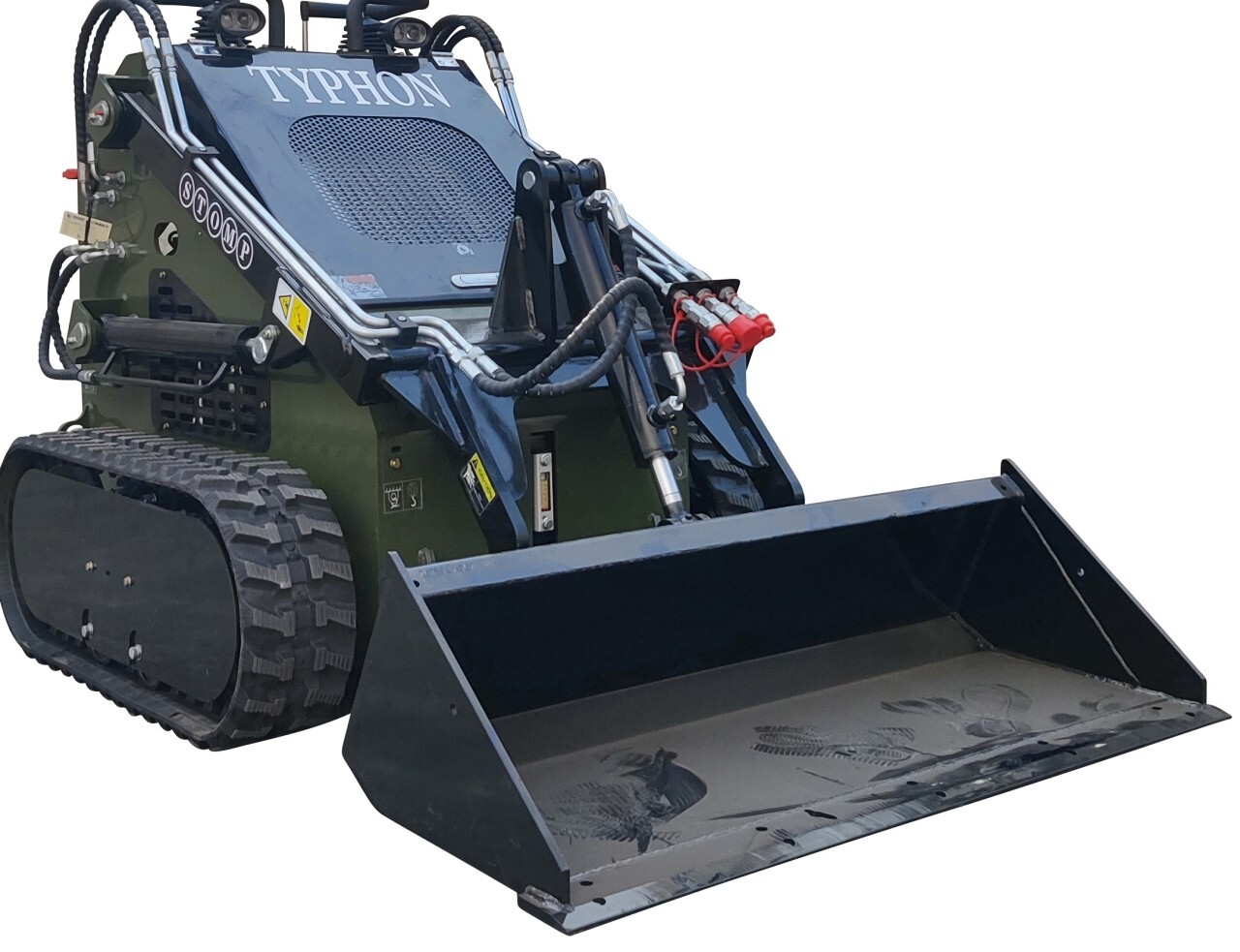 2025 NEW Skid-Steer Loader Tracked 22.1 HP Honda EPA Gasoline Engine 3 Hy Valves