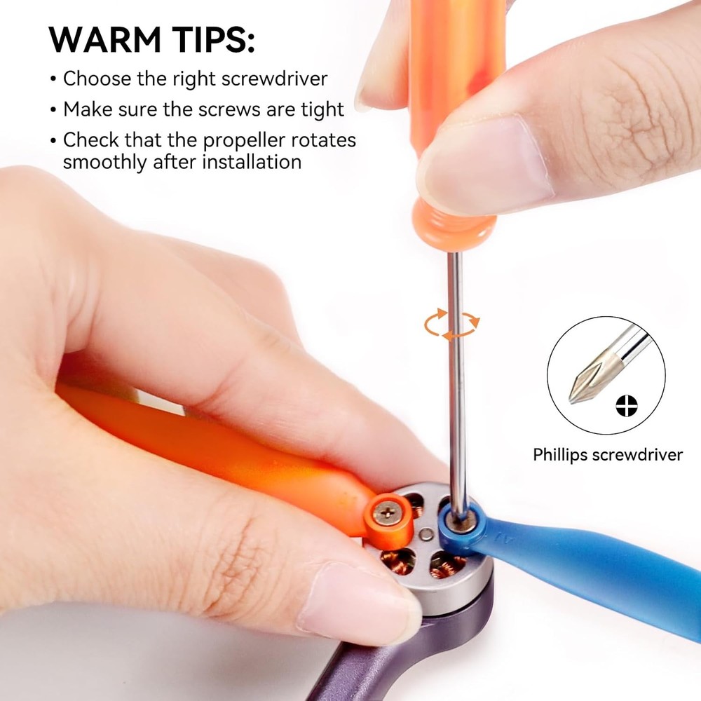 V11MINI 4K Drone Replacement Blades 4 Pcs High Durability Propellers Spare RC