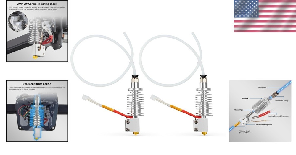 ANYCUBIC 2PCS Vyper Hotend Kit - High Speed Printing