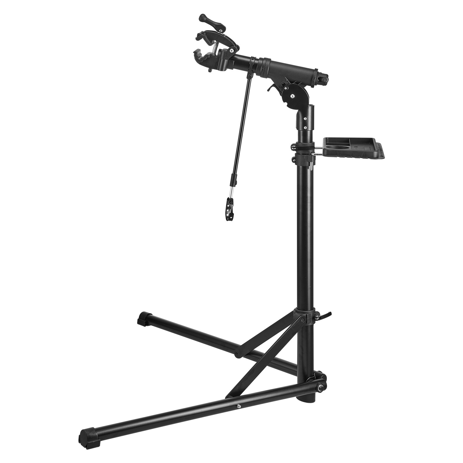 VEVOR Bike Repair Stand 85 lb Adjustable Bicycle Maintenance Rack with Tool Tray