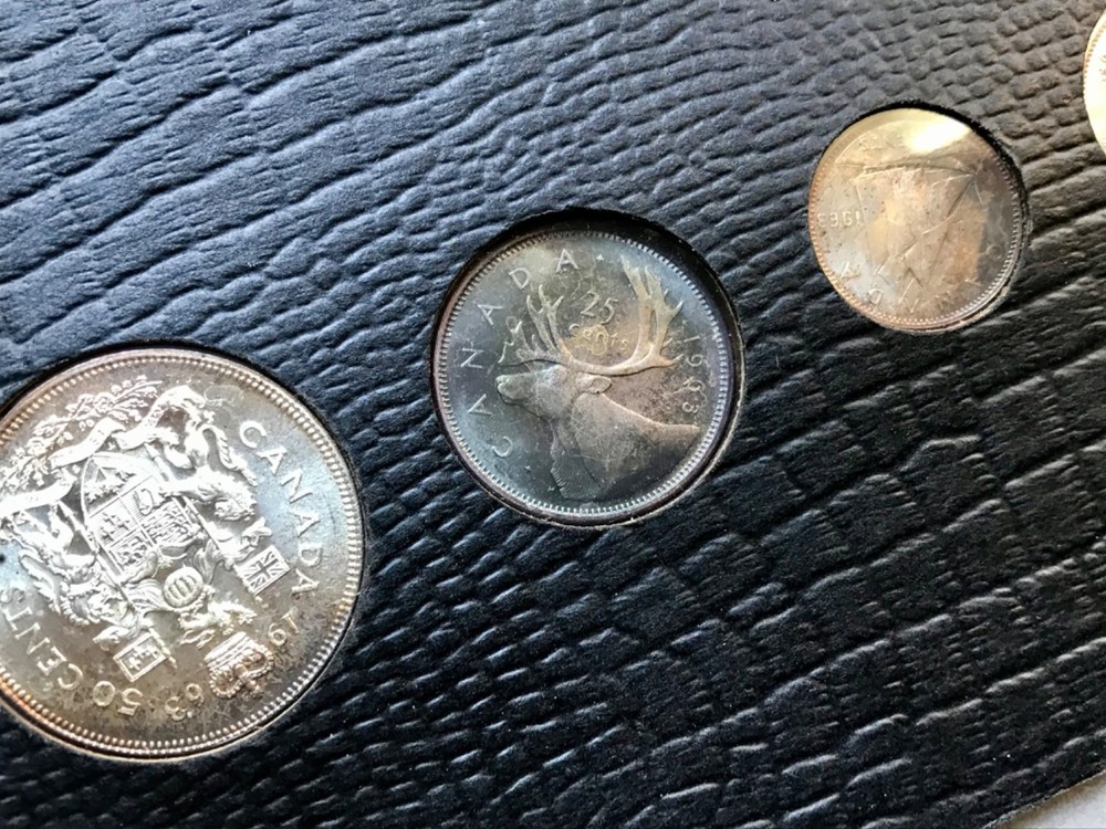 Group of (4) Canada Silver Mint Sets.