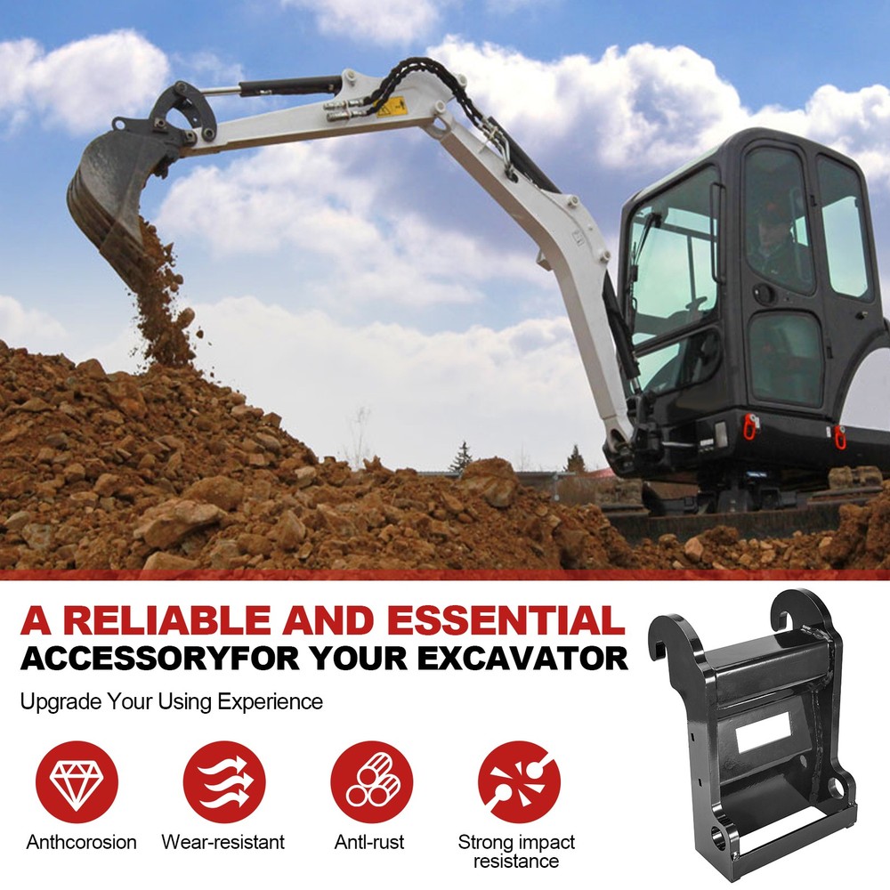 For Bobcat X-change E Series E26-E63 Quick Attachment Excavator Coupler Bracket