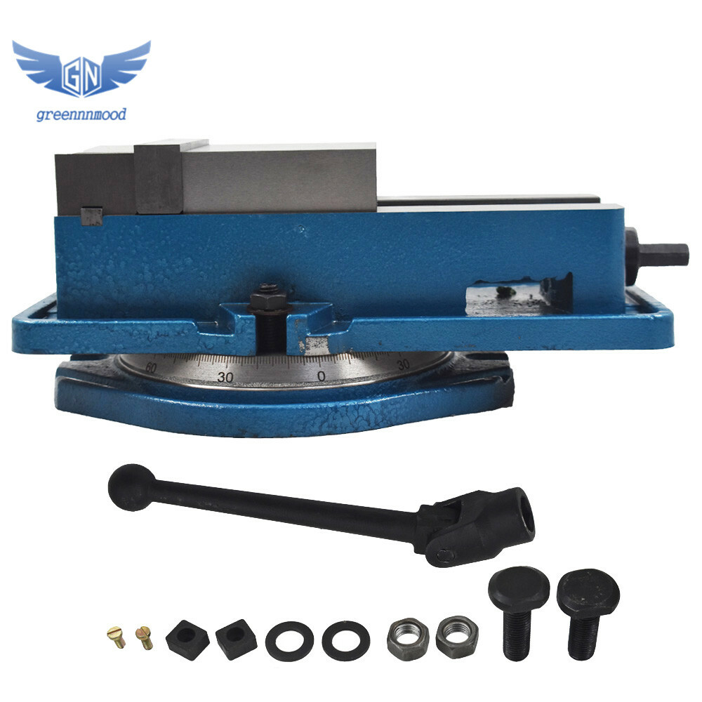 4'' Lockdown Vise Precision CNC Milling Machine Bench Clamp Vice With Base