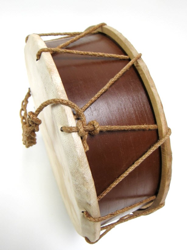 EMS TABOR DRUM w/ STICKS, 12"