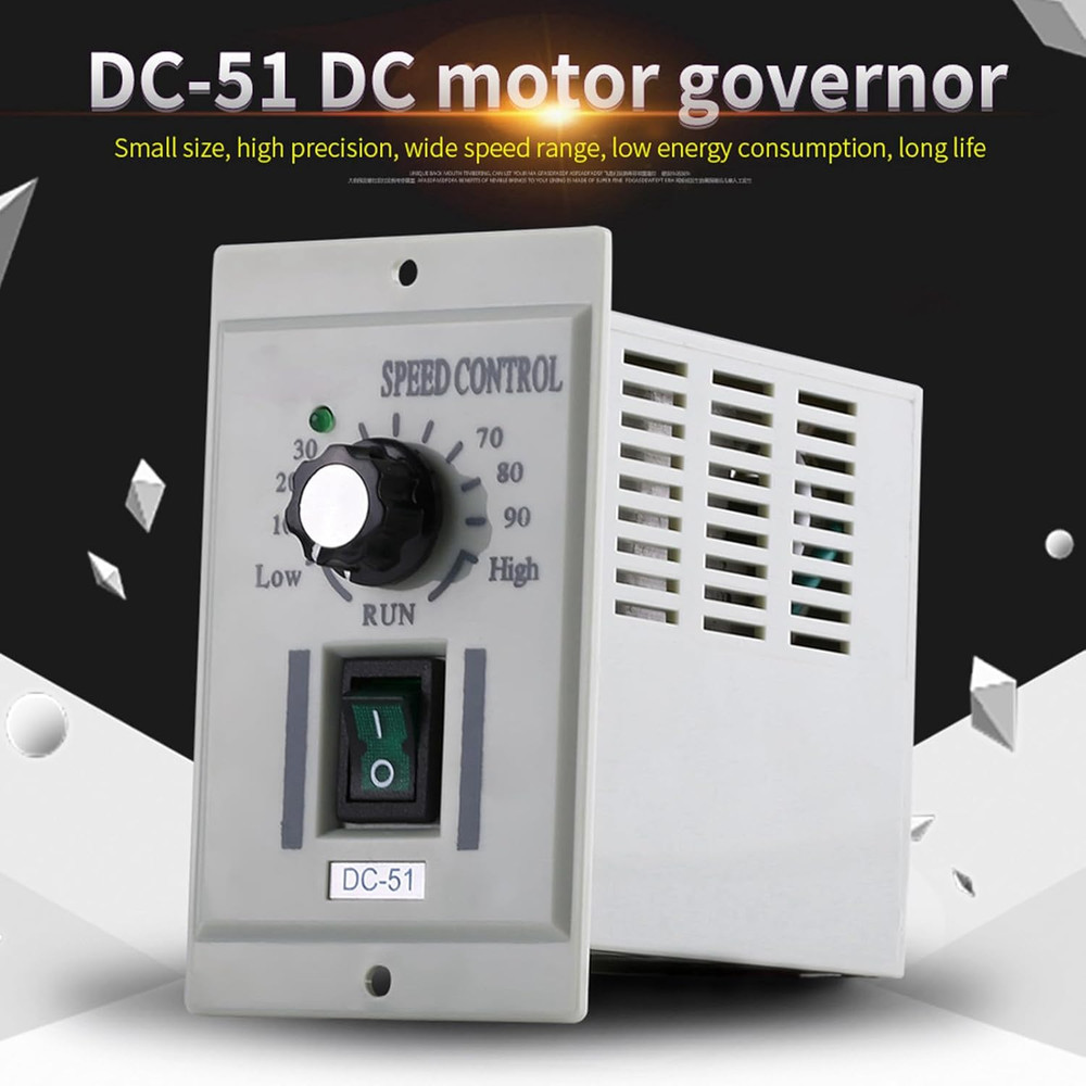 DC Motor Speed Controller AC 110V Input DC 24V-90V Output Motor Speed Controller