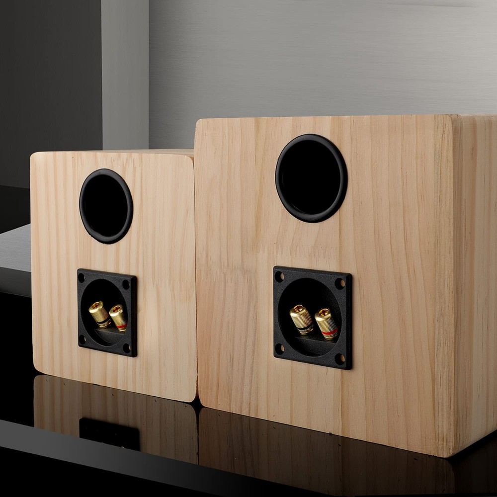 Facmogu 2PCS 2.2 Inch Square 2-Way Speaker Box 2-way Square,