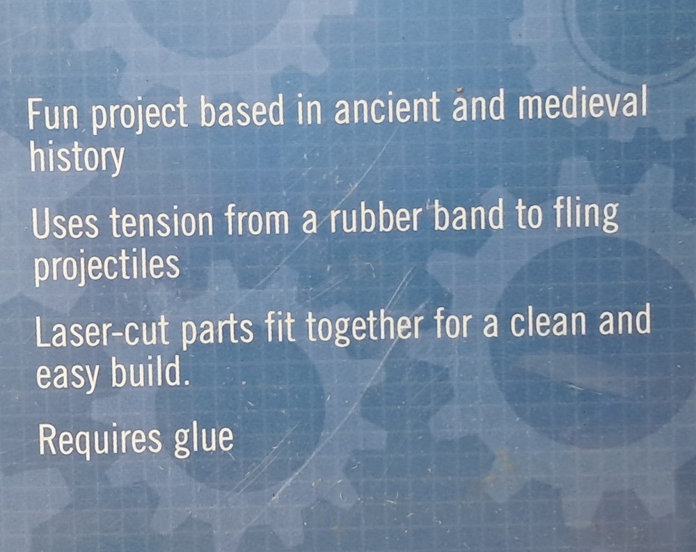 Hardware Science Catapult Kit Model 38590 STEM Project Ages 12+ Onager Physics