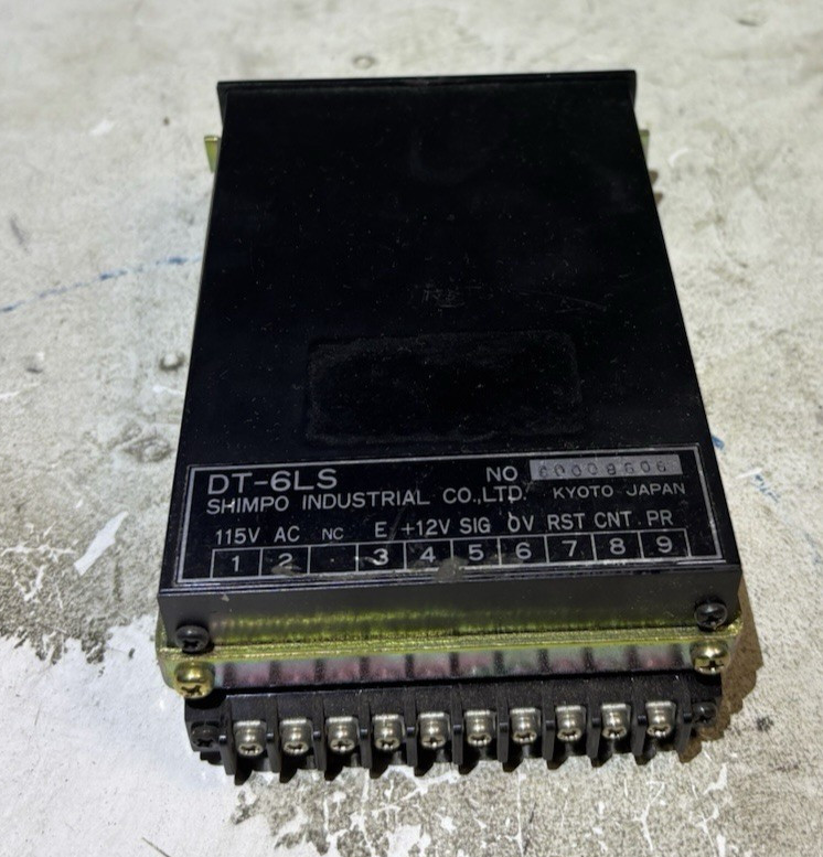 Shimpo DT-6LS Digital Tachometer Module