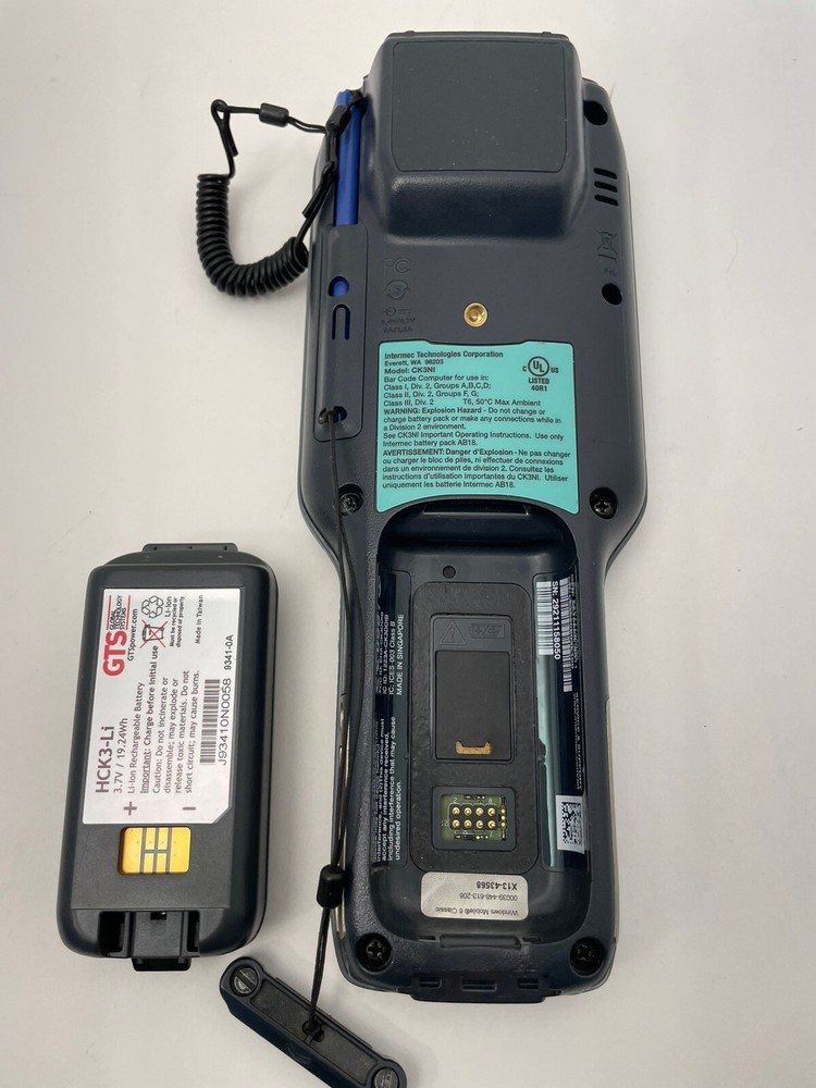 Intermec CK3 MOBILE BARCODE SCANNER WM6.1 CK3G20B03E100