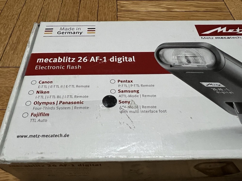 Metz Mecablitz 26 af-1 sony
