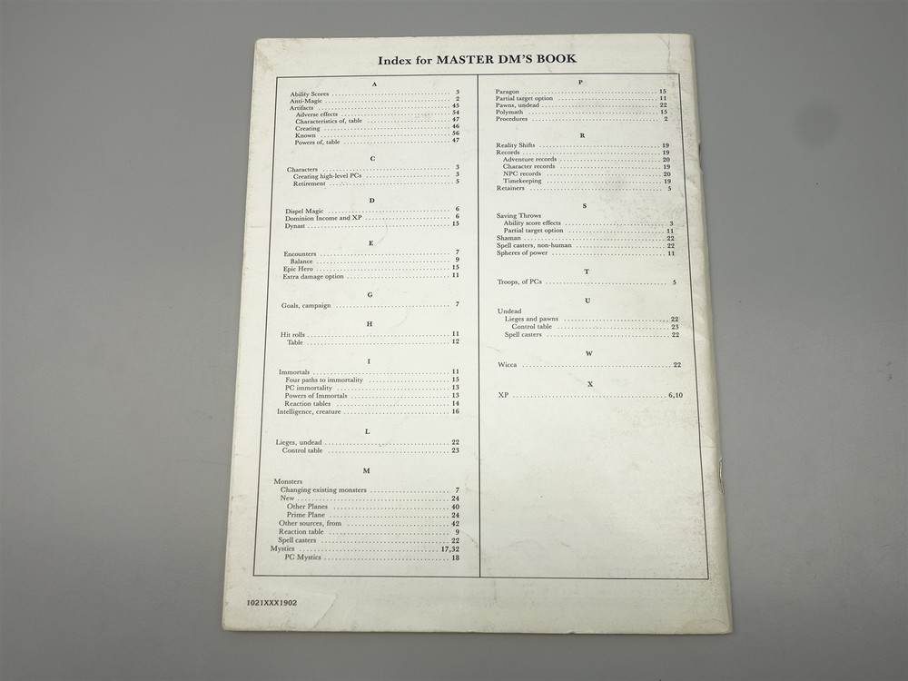 Dungeons & Dragons, D&D: Master DM's Book (Black Cover)