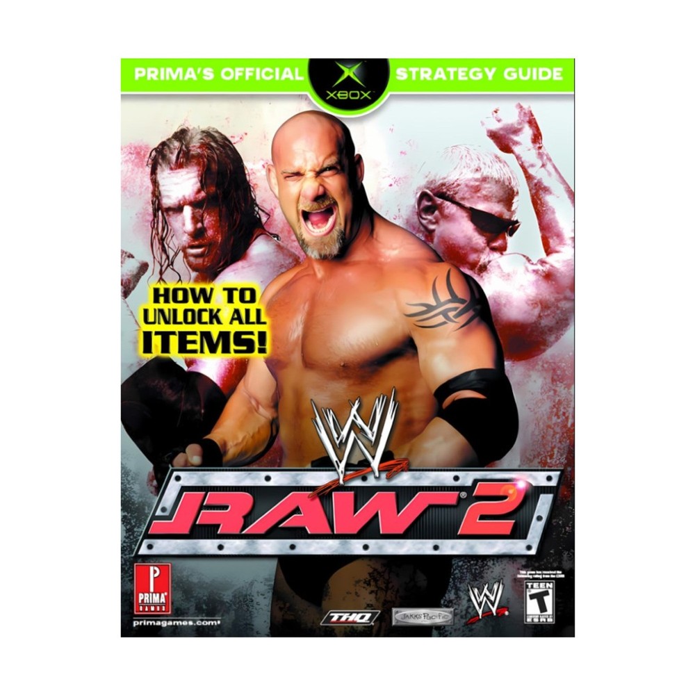 Prima Pub Strategy Guide WWE Raw 2 - Official Strategy Guide VG