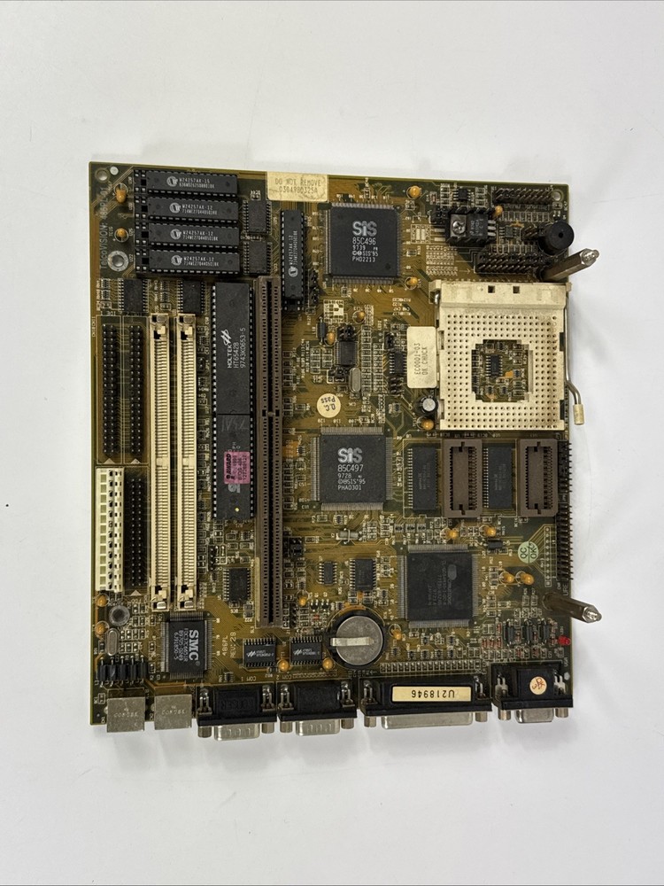 Telcovision 486PL-03 CPU Board *UNTESTED PARTS* #10