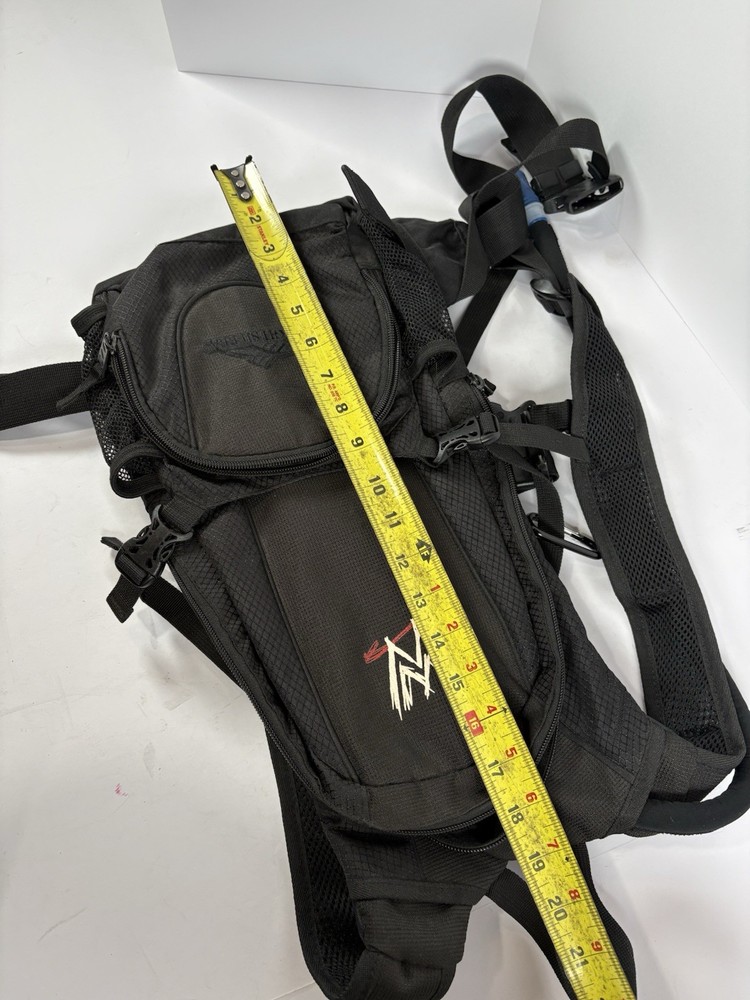 WWE High Sierra Hydration Backpack Black Water Bladder Hiking Pack