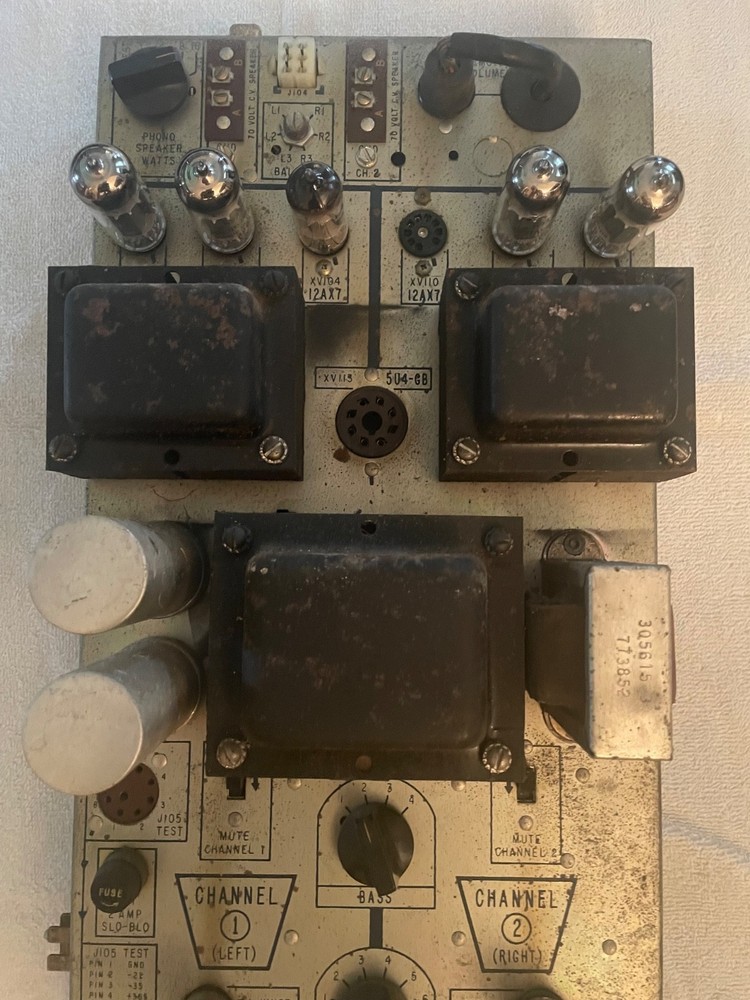 Seeburg 220/222 Amplifier .. untested … SHFA1 code A
