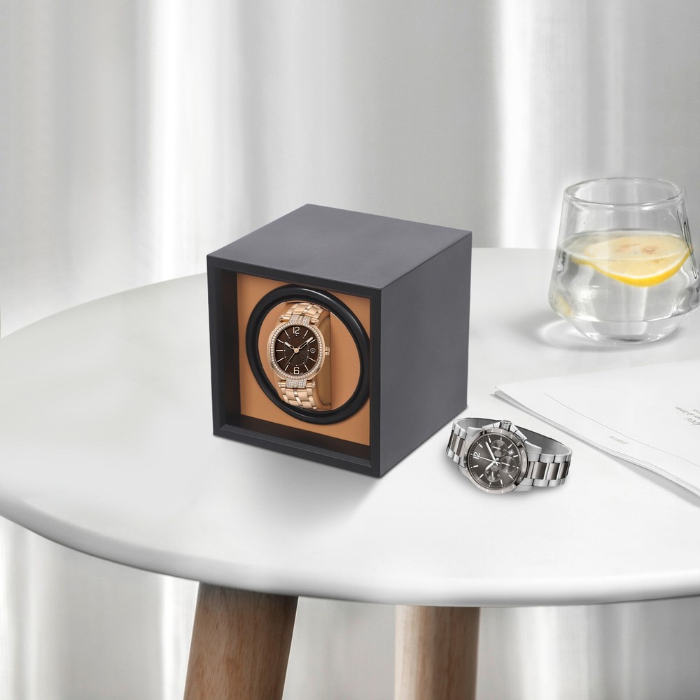 Automatic Single Watch Winder Automatic Watch Display Box Luxury Storage Case