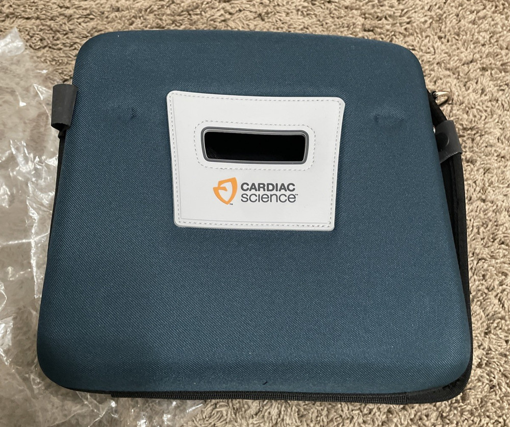 Cardiac Science Defibrillator Case Never Used.