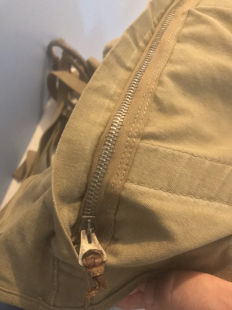 WWII US Army M1941 10th Mountain Division Backpack Rucksack & Frame w/10 on Face