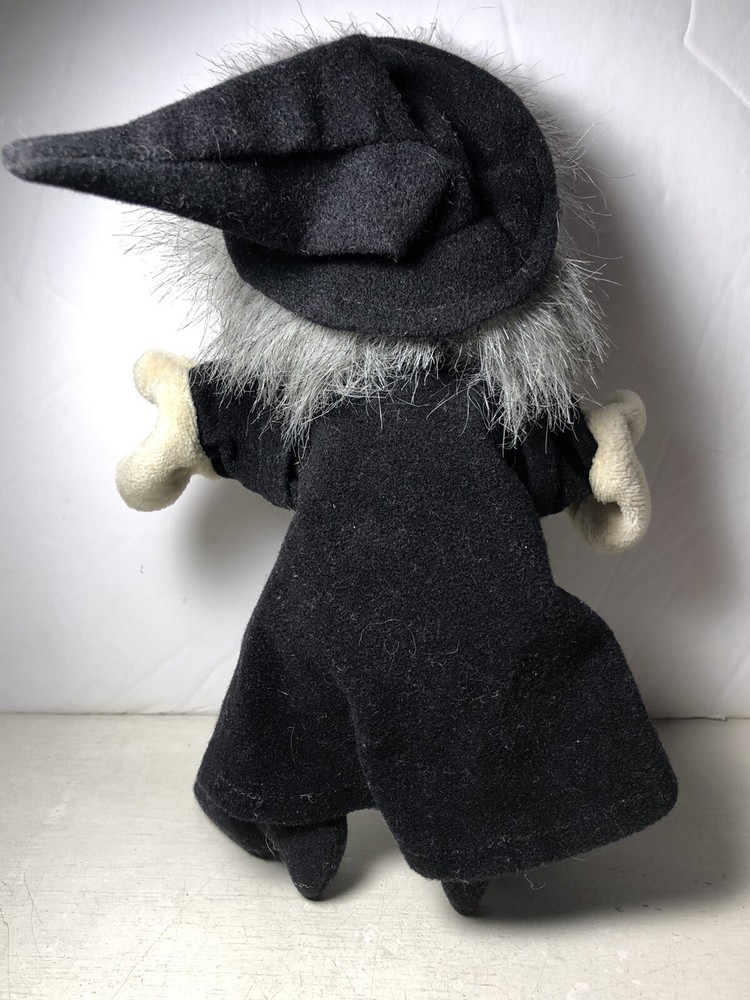 Folkmanis Mini Witch Soft Plush Finger Puppet 8”