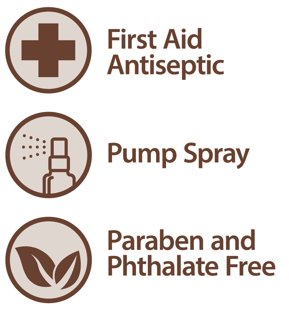 Globe Hydrogen Peroxide 3% First Aid Antiseptic Topical Solution Spray (3 Pack)